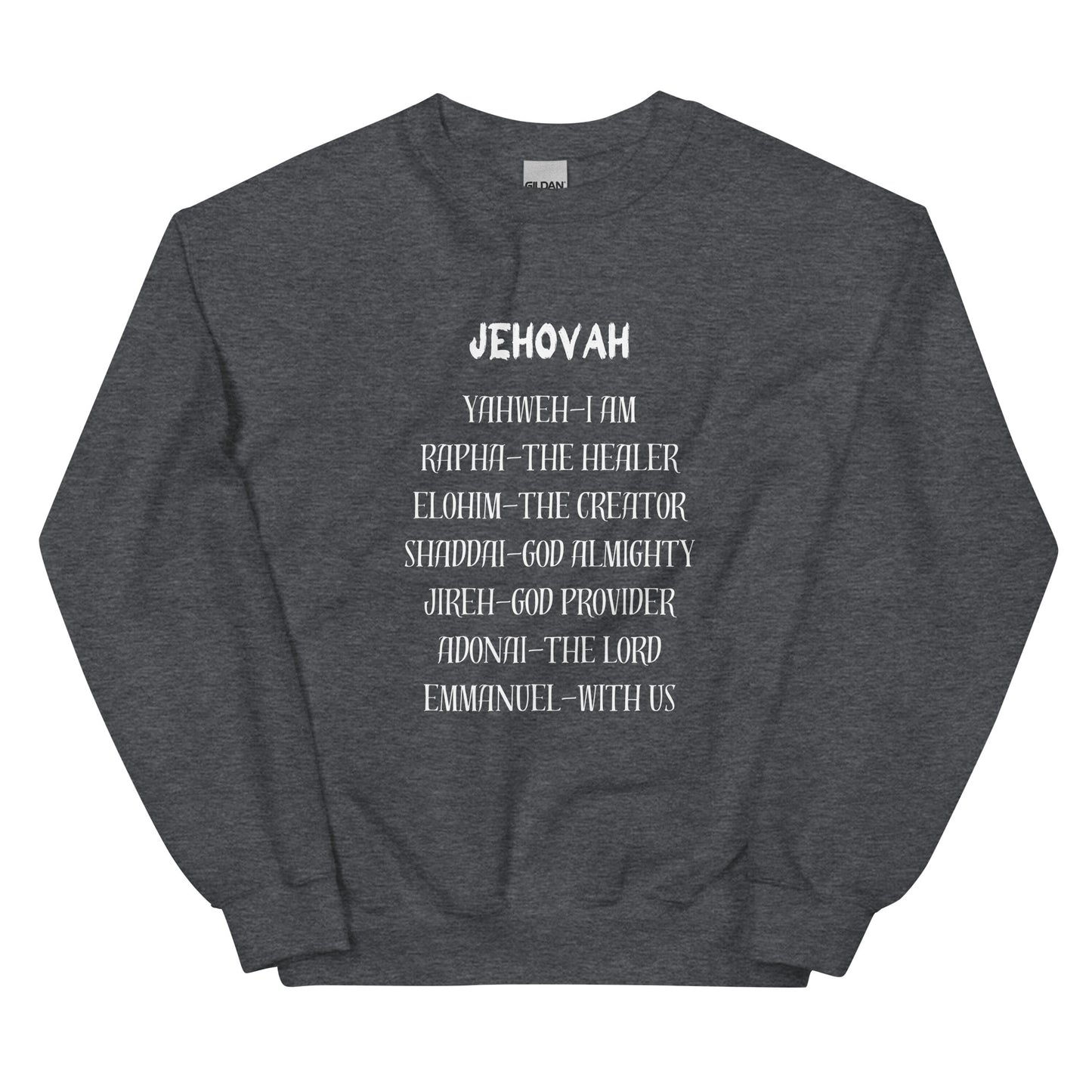 Names of God Crew Sweatshirt