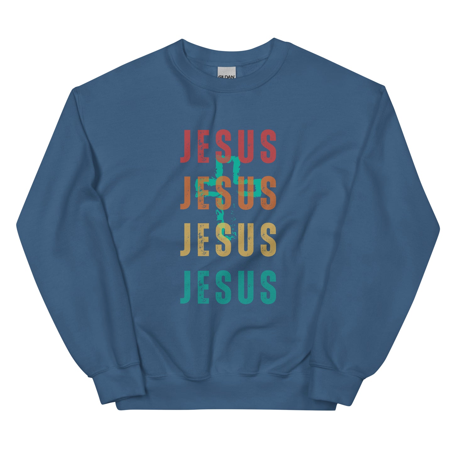 Jesus X4 Crew Sweatshirt
