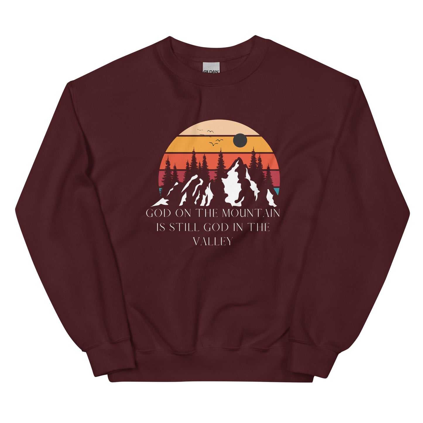 God on the Mountain Crew Sweatshirt