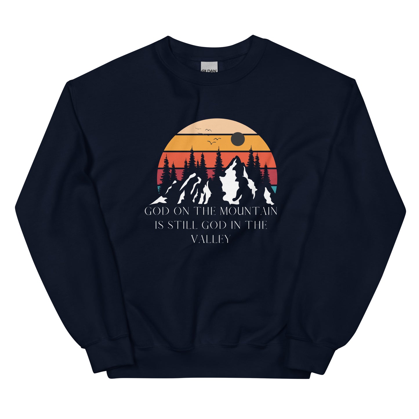God on the Mountain Crew Sweatshirt