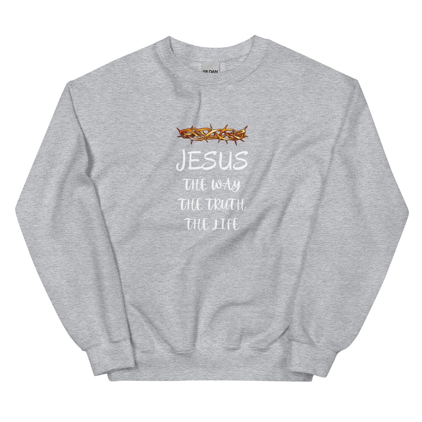 Jesus The Way Crew Sweatshirt