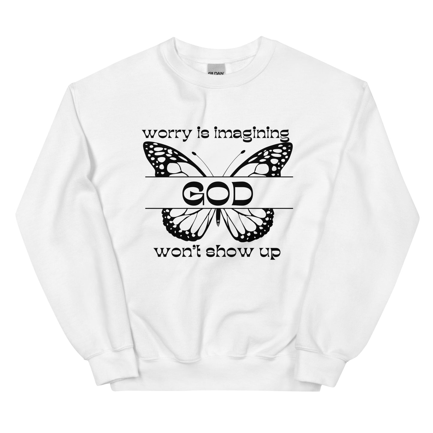 Worry is Crew Sweatshirt