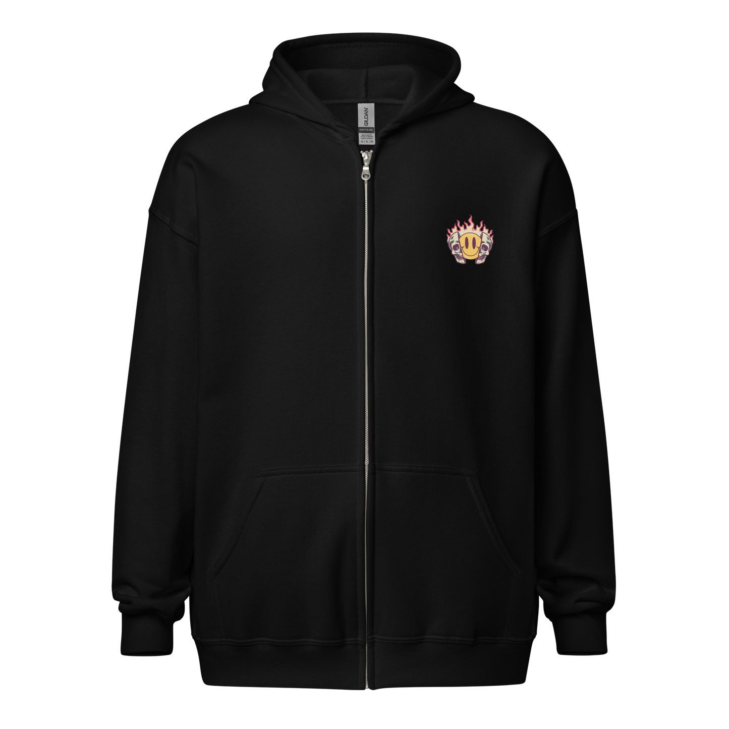 Fire Fall Zip Up Hoodie