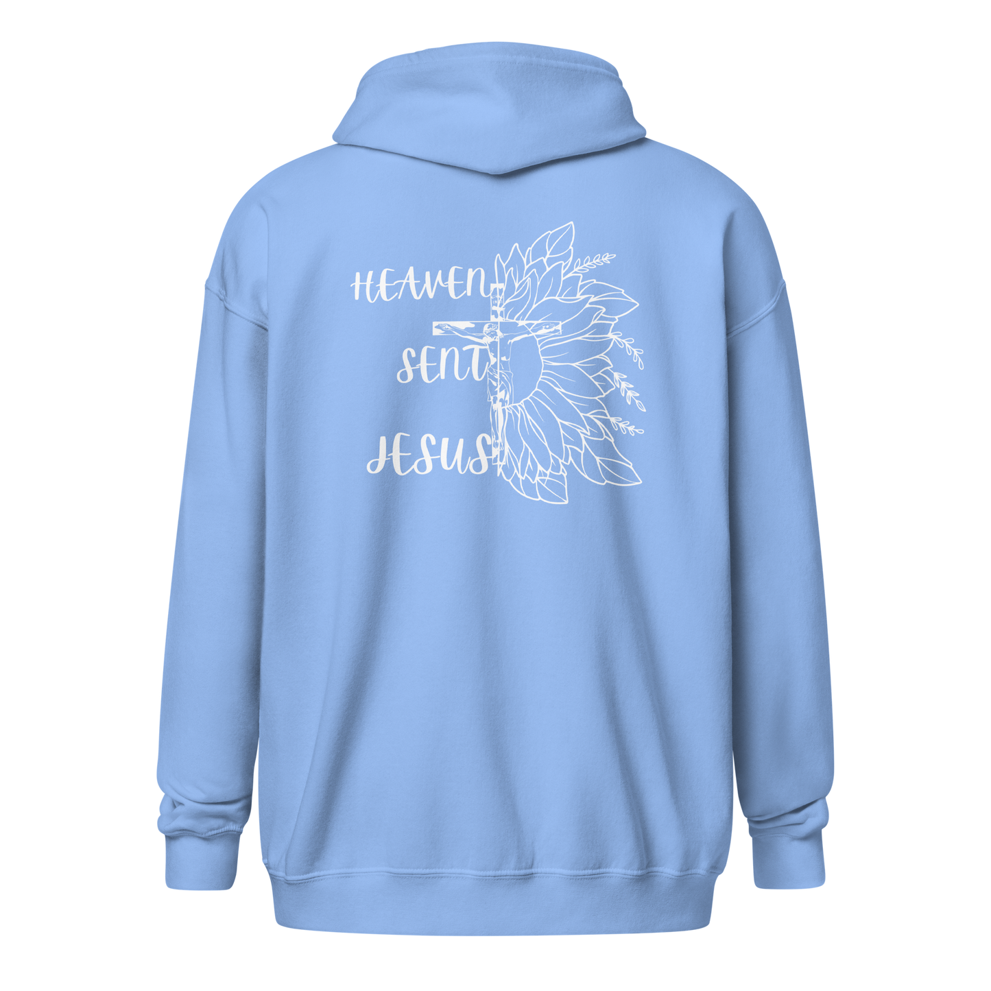 Heaven Sent Jesus Zip Up Hoodie