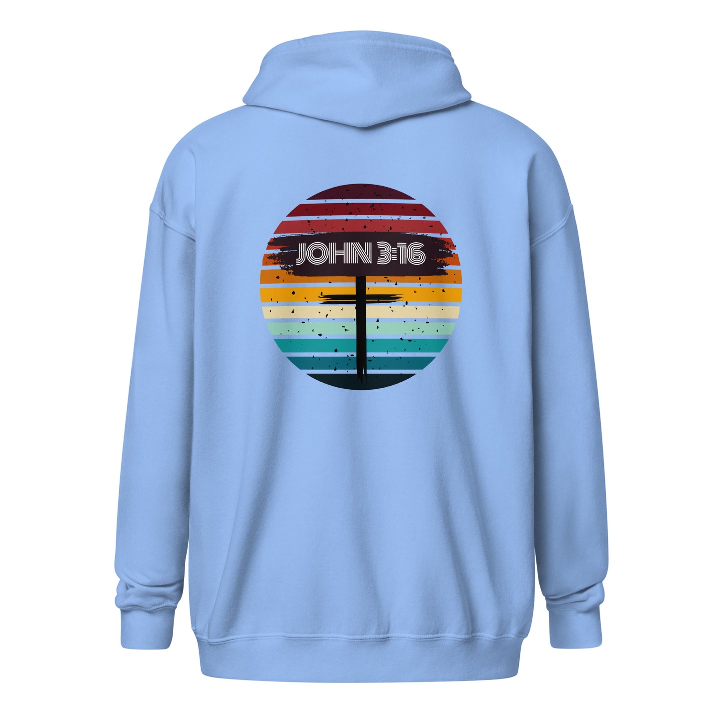 John 3:16 Zip Up Hoodie
