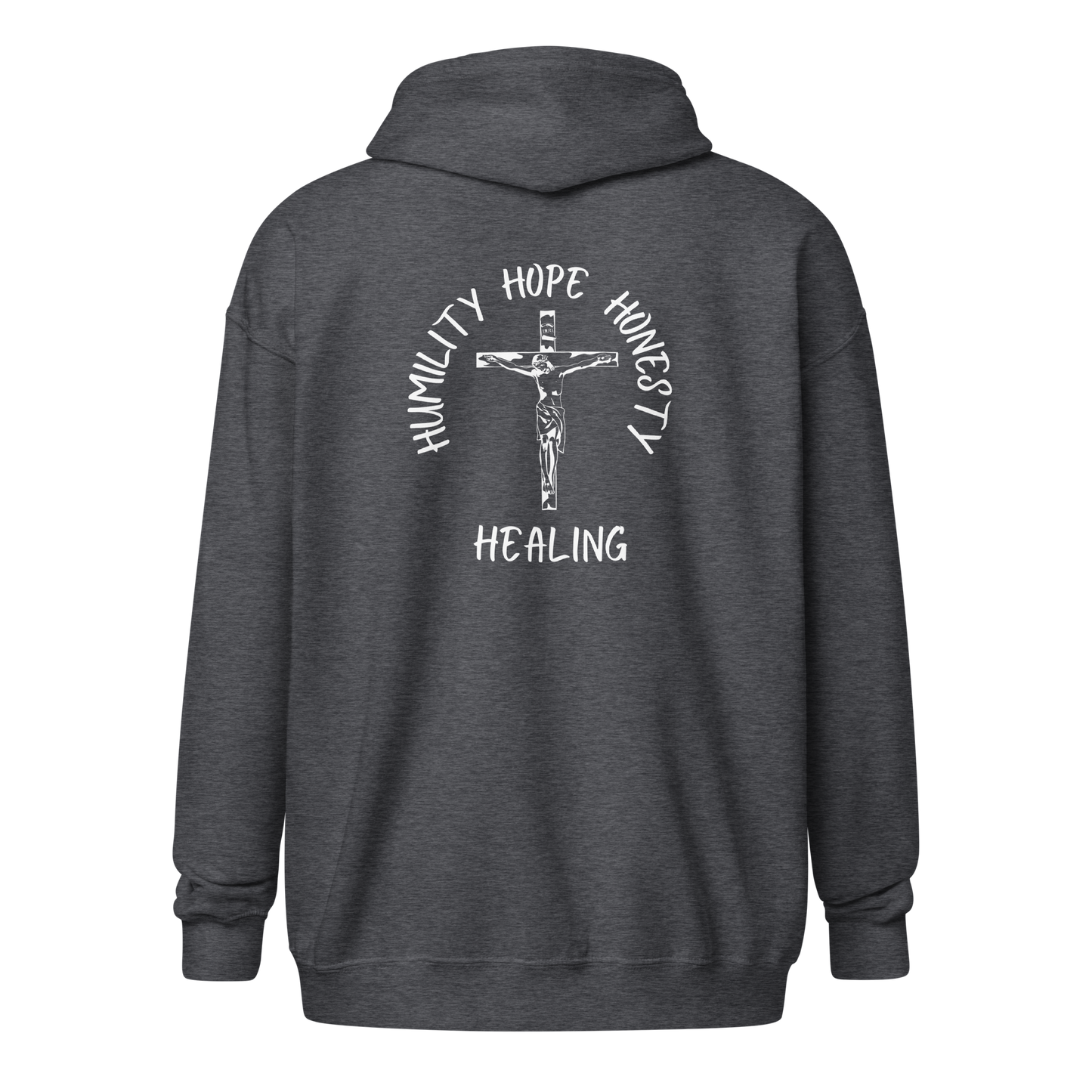 Hope Healing Zip Up Hoodie