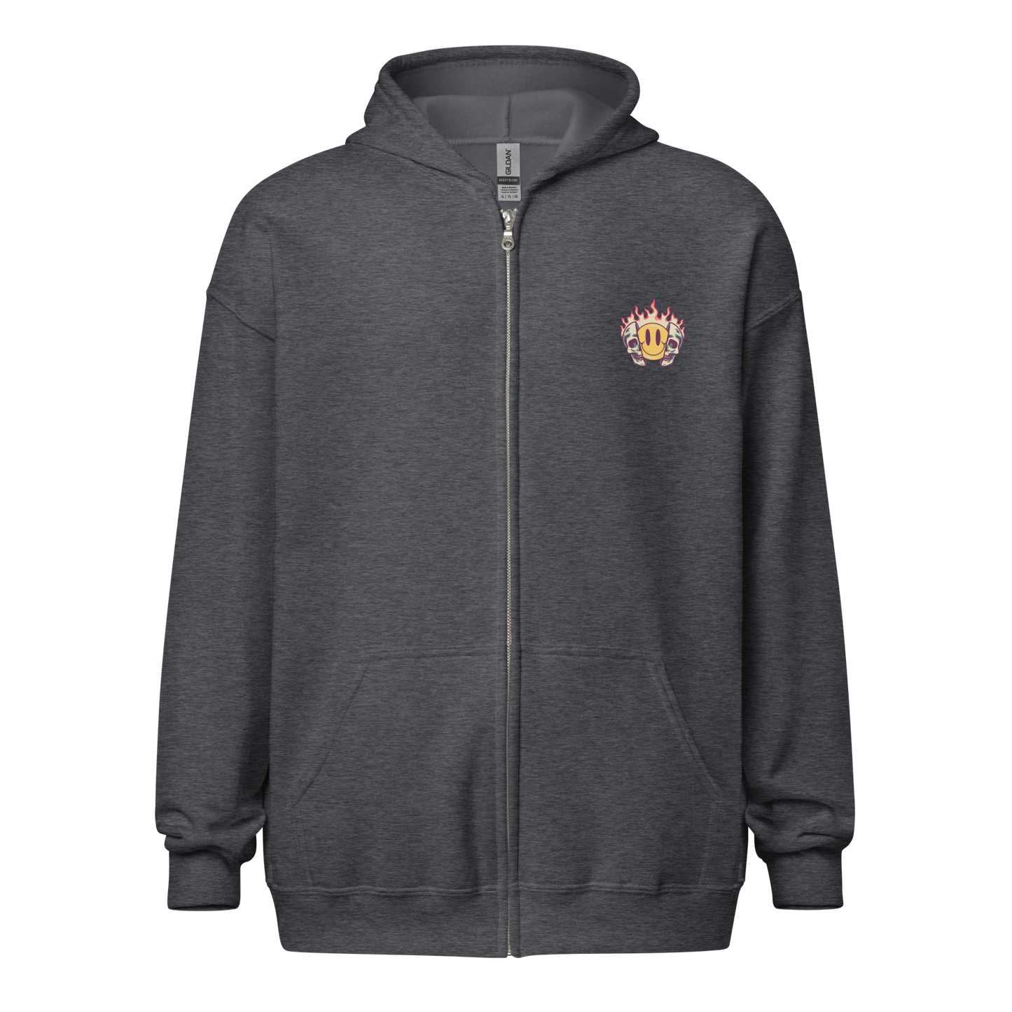 Fire Fall Zip Up Hoodie