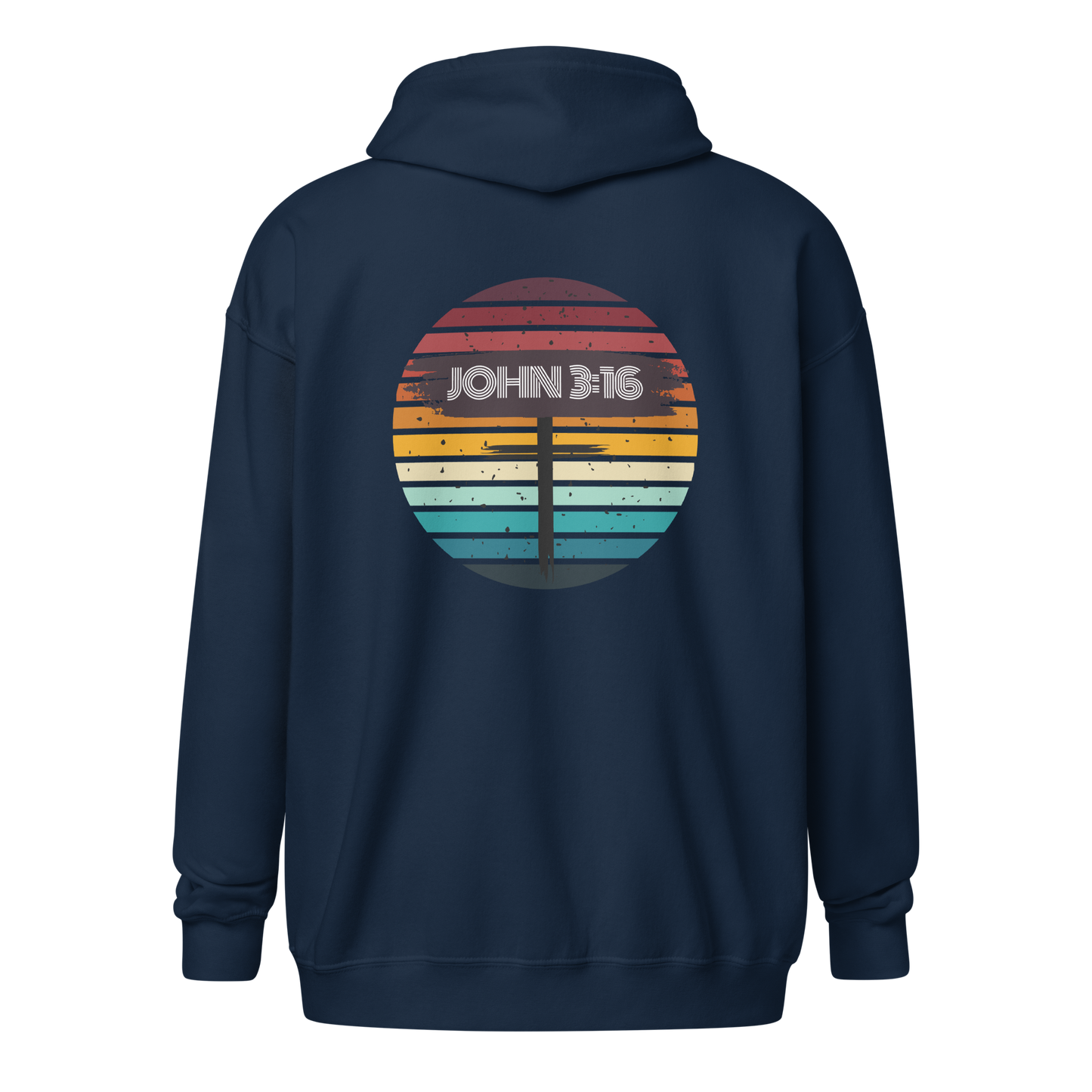 John 3:16 Zip Up Hoodie