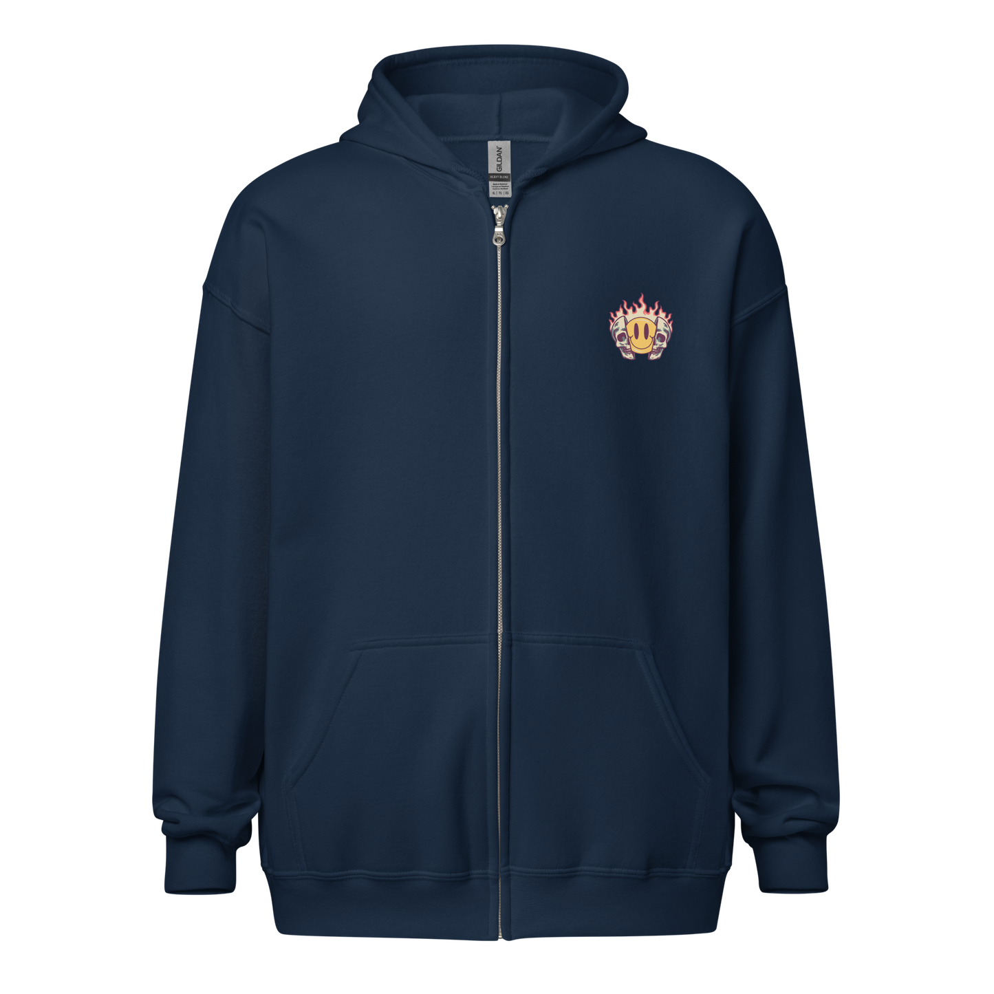 Fire Fall Zip Up Hoodie