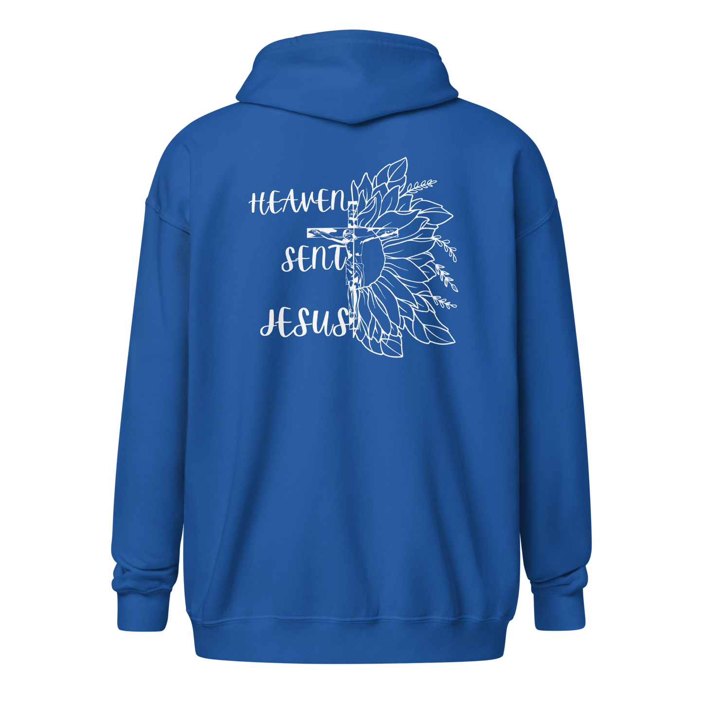 Heaven Sent Jesus Zip Up Hoodie