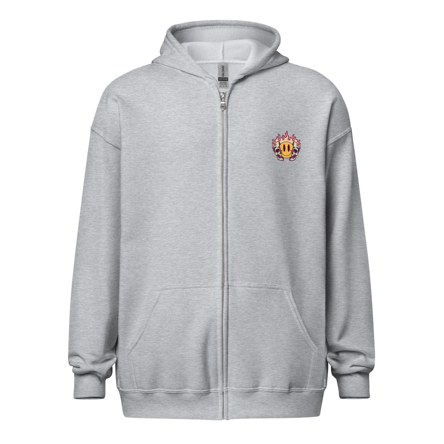 Fire Fall Zip Up Hoodie