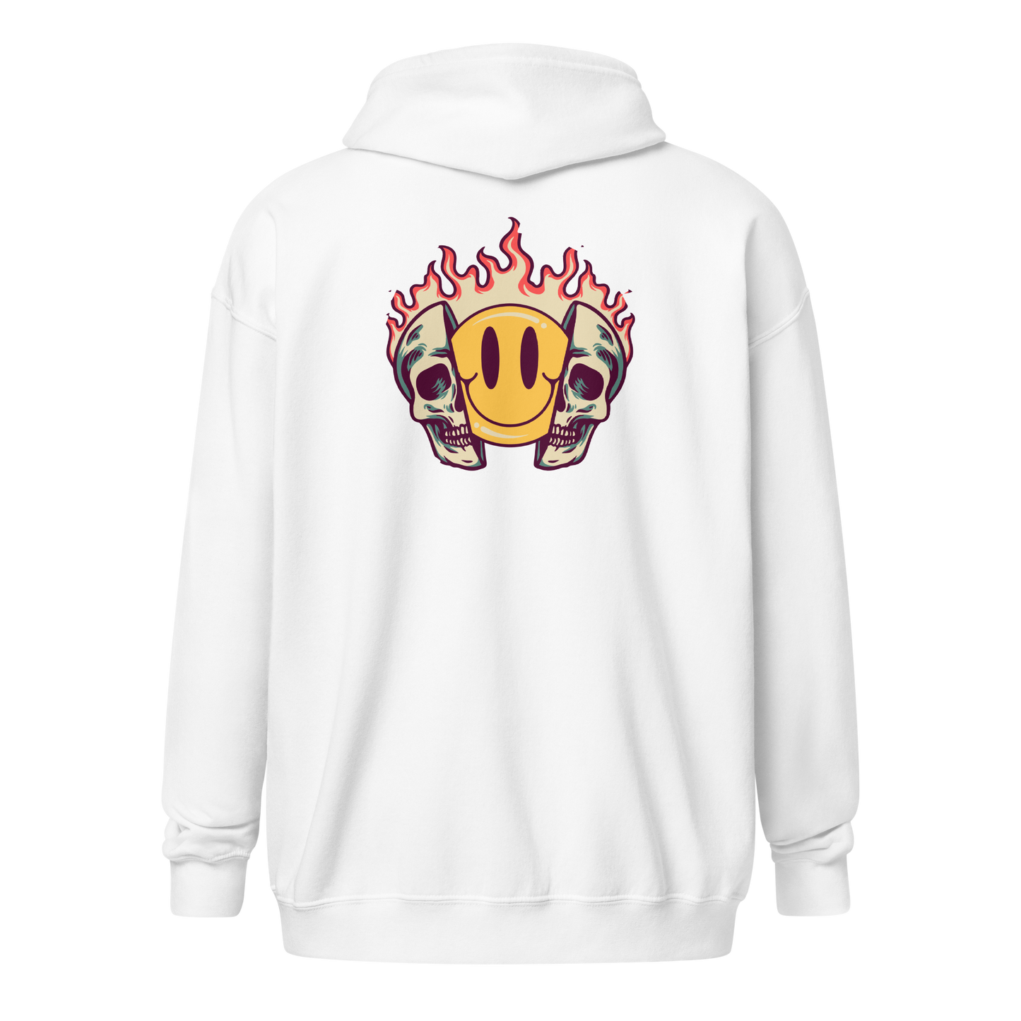 Fire Fall Zip Up Hoodie