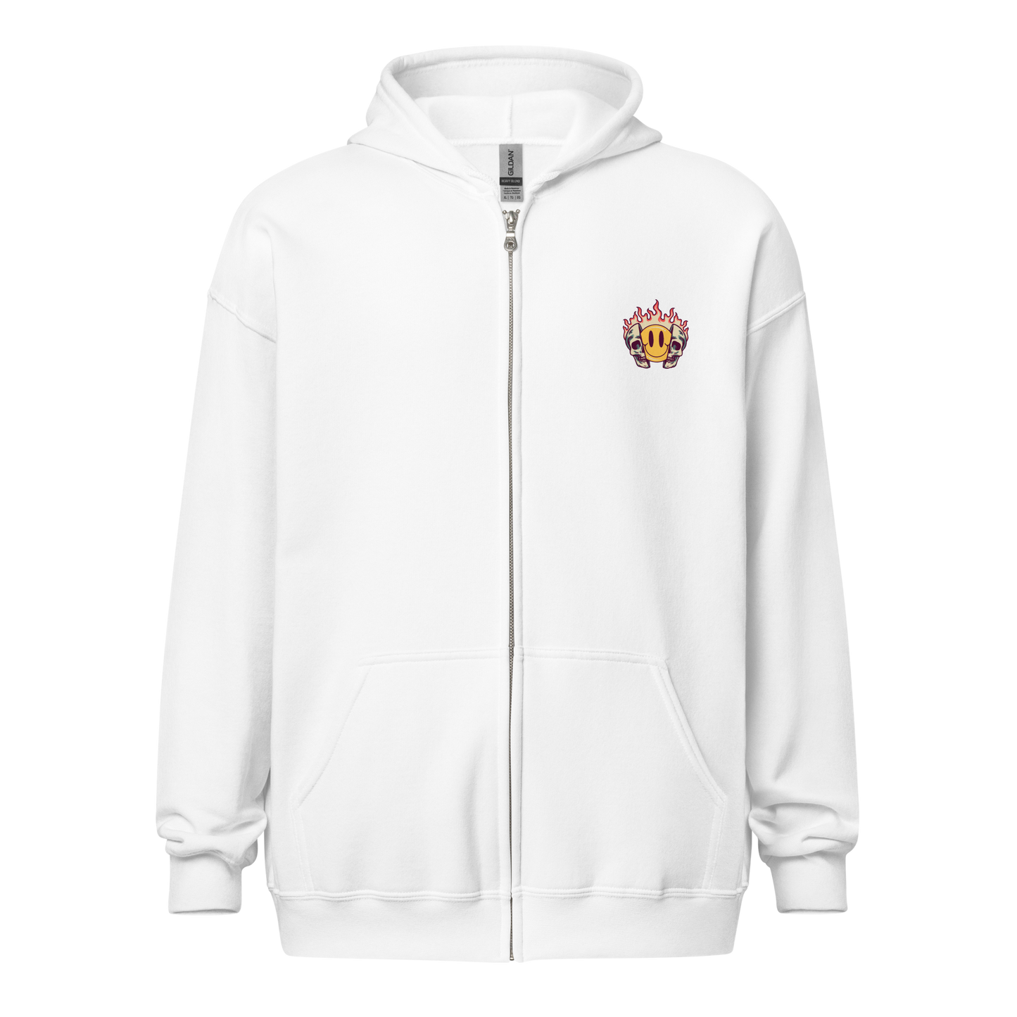 Fire Fall Zip Up Hoodie