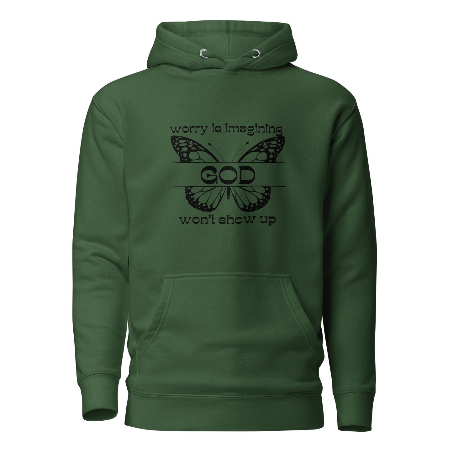 Worry is Hooded Sweatshirt