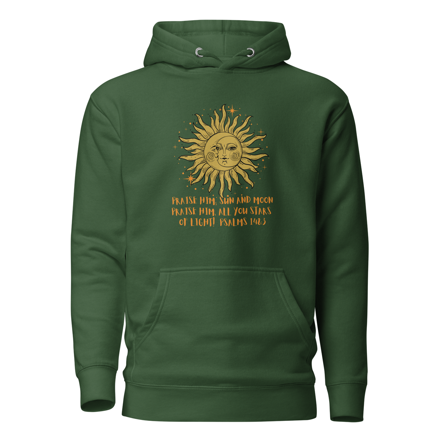 Psalm 148:3 Hooded Sweatshirt