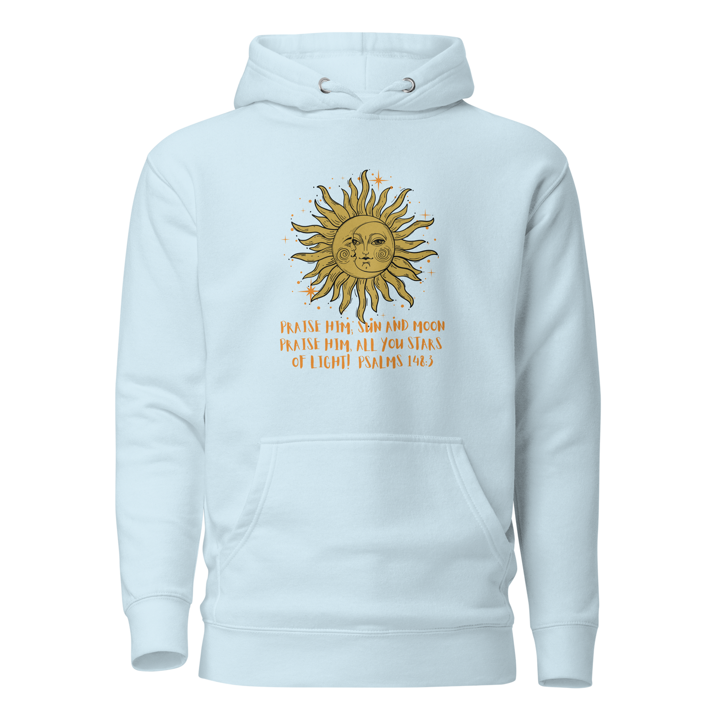 Psalm 148:3 Hooded Sweatshirt