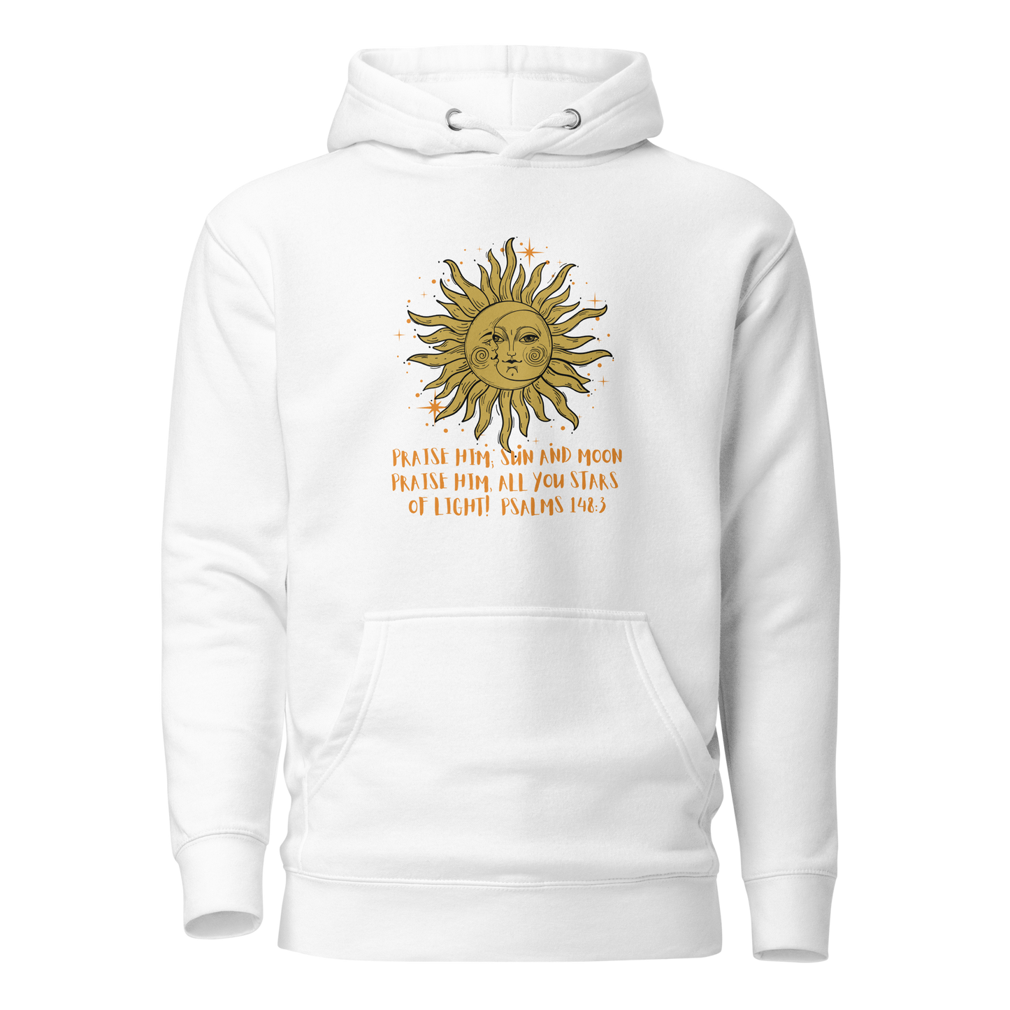 Psalm 148:3 Hooded Sweatshirt