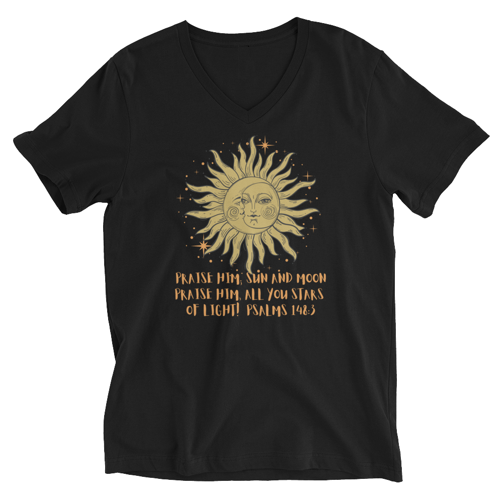 Psalm 148:3 V-Neck