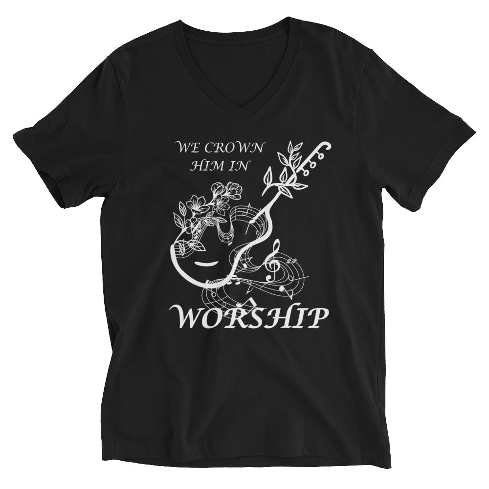 We Crown Him V-Neck