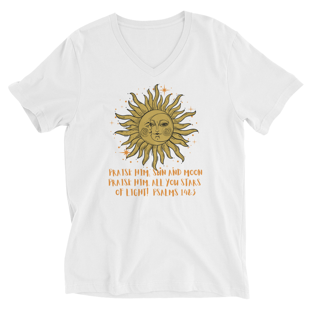 Psalm 148:3 V-Neck