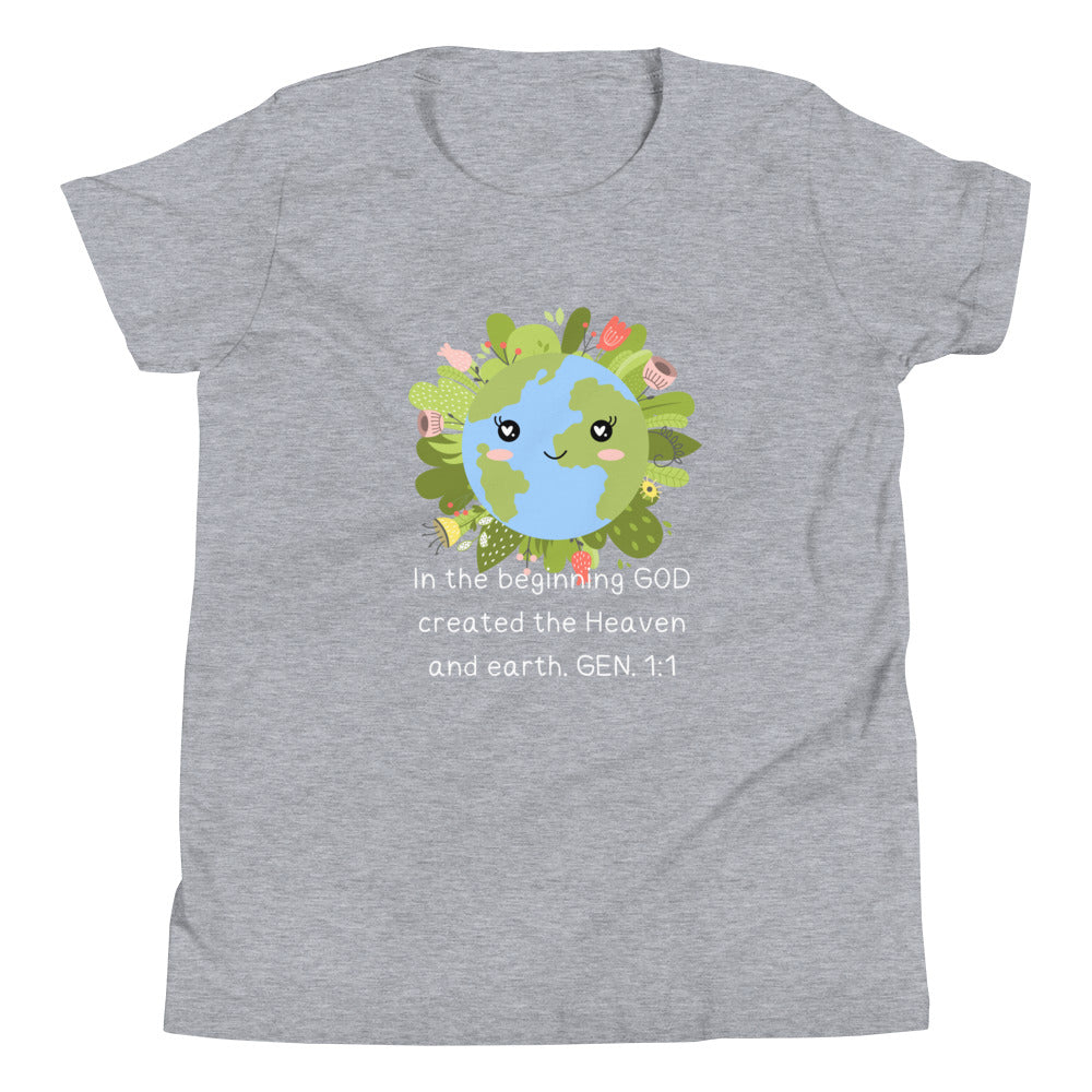 Genesis 1:1 Youth Short Sleeve Tee