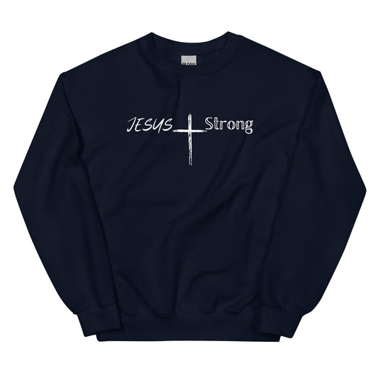 Jesus Strong Crew Sweatshirt