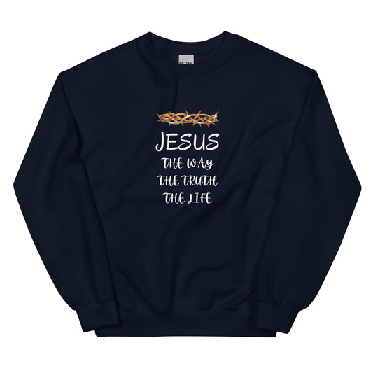 Jesus The Way Crew Sweatshirt