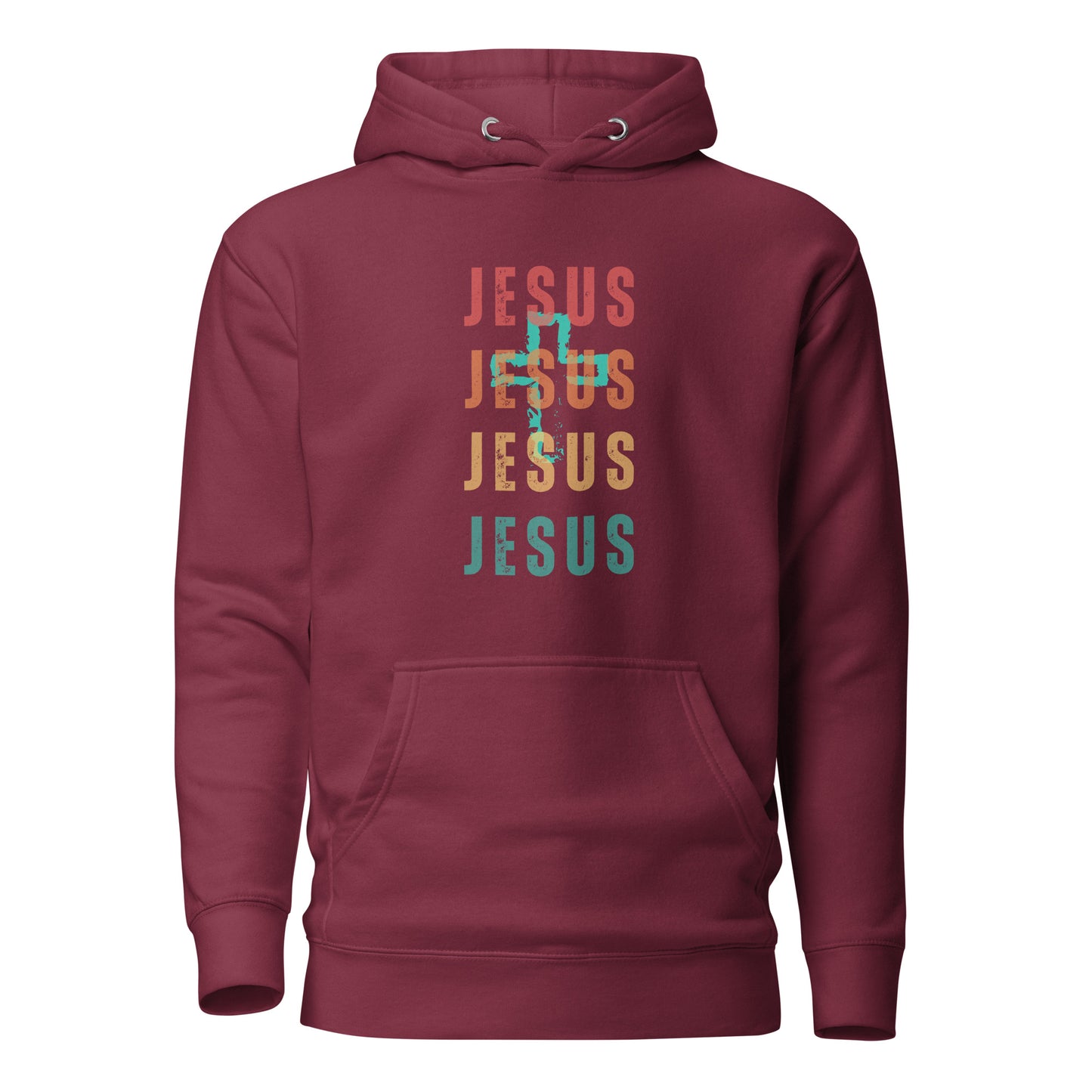 Jesus X4 Hooded Sweatshirt