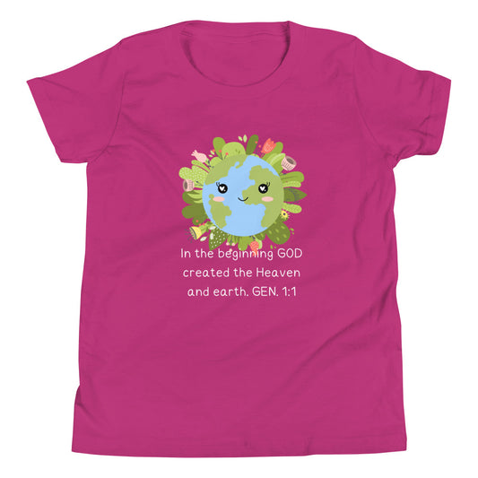 Genesis 1:1 Youth Short Sleeve Tee